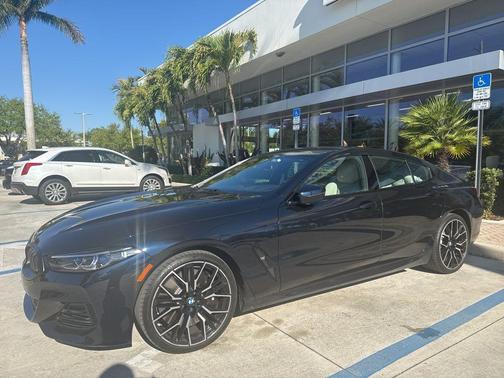 Carbon Black Metallic 2024 BMW 840 Gran Coupe i