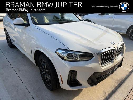 Alpine White 2024 BMW X3 xDrive30i