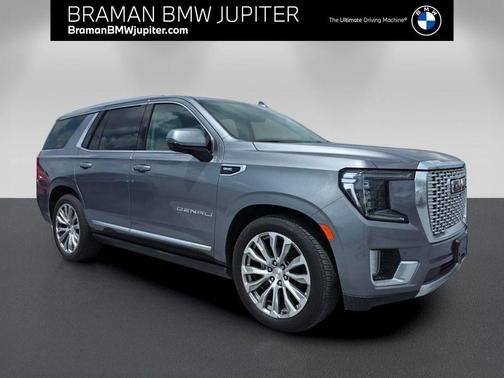 Satin Steel Metallic 2021 GMC Yukon Denali