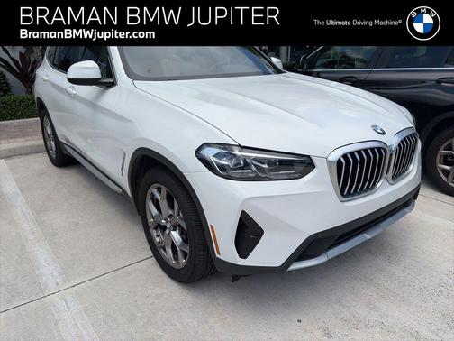 Alpine White 2023 BMW X3 sDrive30i