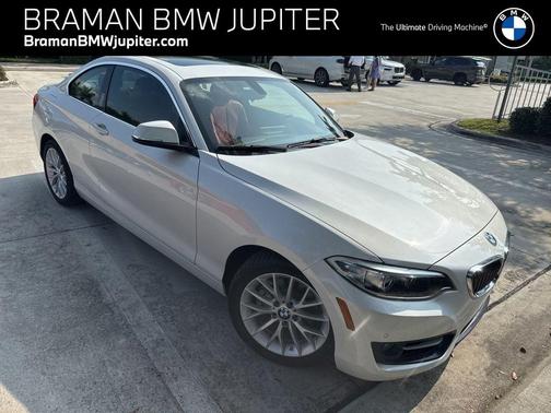 Mineral White Metallic 2016 BMW 228 i