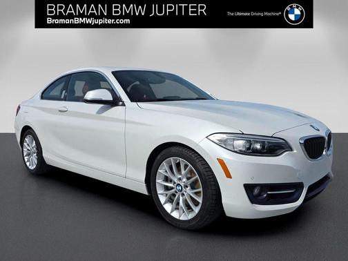 Mineral White Metallic 2016 BMW 228 i