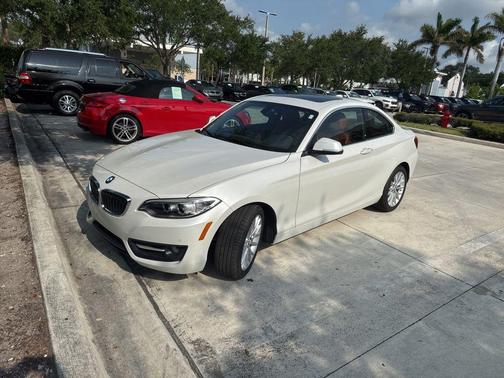 Mineral White Metallic 2016 BMW 228 i