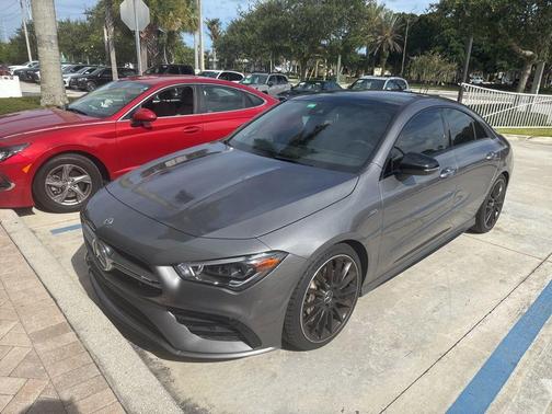 Mountain Gray Metallic 2023 Mercedes-Benz AMG CLA 35 Base 4MATIC