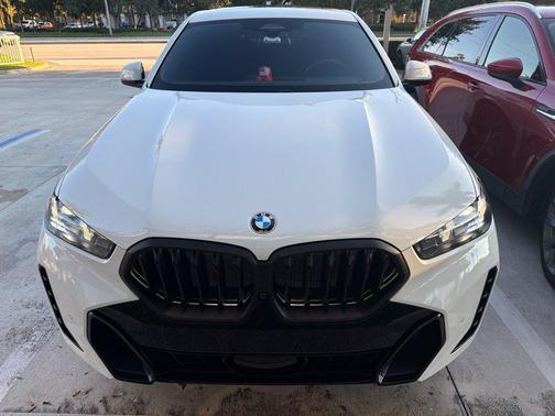 Alpine White 2024 BMW X6 xDrive40i