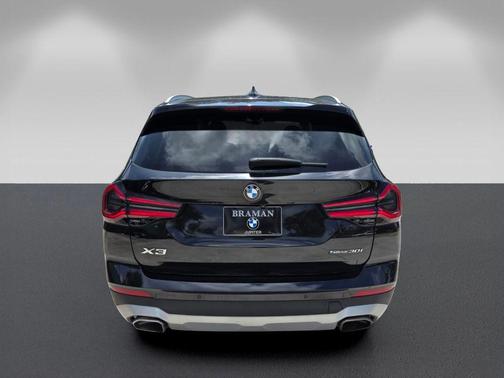 Black Sapphire Metallic 2023 BMW X3 sDrive30i
