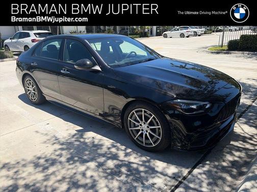 Black 2025 Mercedes-Benz AMG C 43 Base 4MATIC
