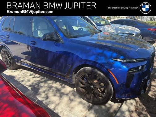 Bay Blue 2025 BMW X7 M60i