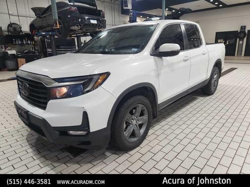 Platinum White Pearl 2023 Honda Ridgeline RTL