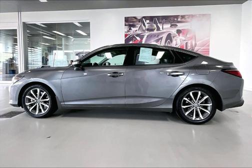 Liquid Carbon Metallic 2024 Acura Integra Base