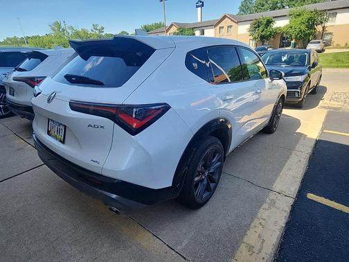 Platinum White Pearl 2025 Acura ADX A-Spec