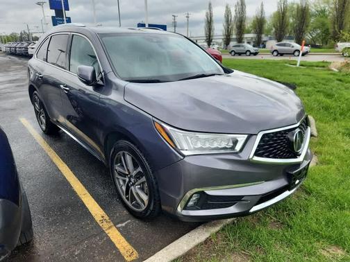 Modern Steel Metallic 2017 Acura MDX 3.5L w/Advance Package