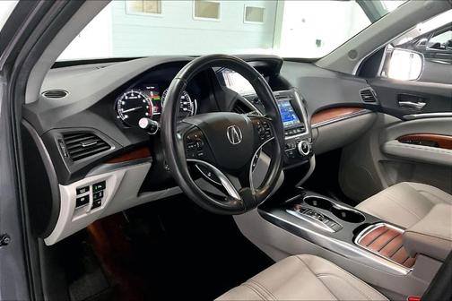 Modern Steel Metallic 2017 Acura MDX 3.5L w/Advance Package