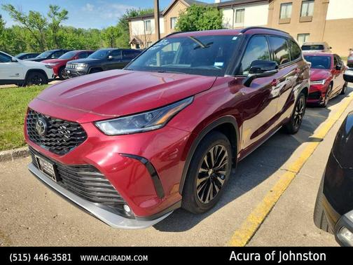 Ruby Flare Pearl 2023 Toyota Highlander XSE