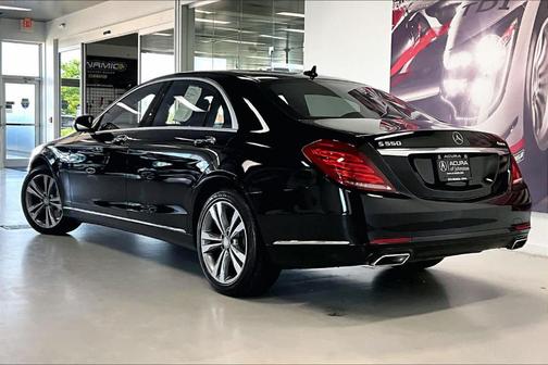 Black 2016 Mercedes-Benz S-Class S 550 4MATIC