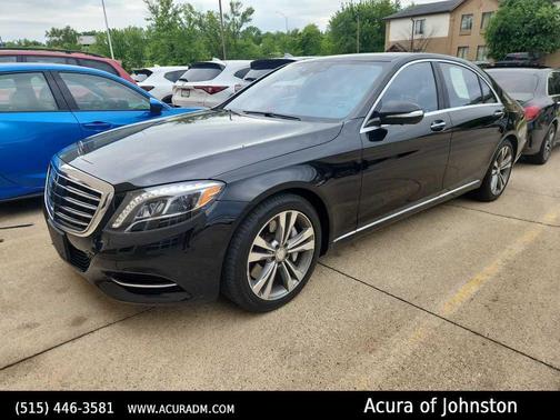 Black 2016 Mercedes-Benz S-Class S 550 4MATIC