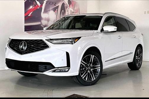 Platinum White Pearl 2026 Acura MDX Advance Package