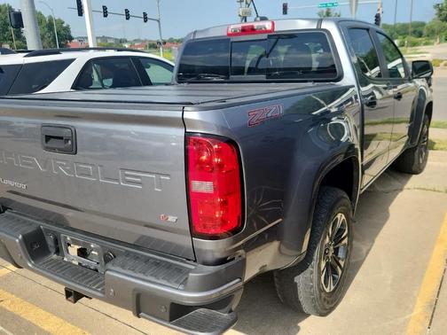 Satin Steel Metallic 2021 Chevrolet Colorado Z71