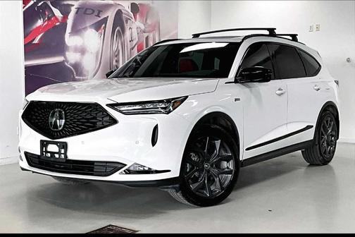 Platinum White Pearl 2022 Acura MDX A-Spec