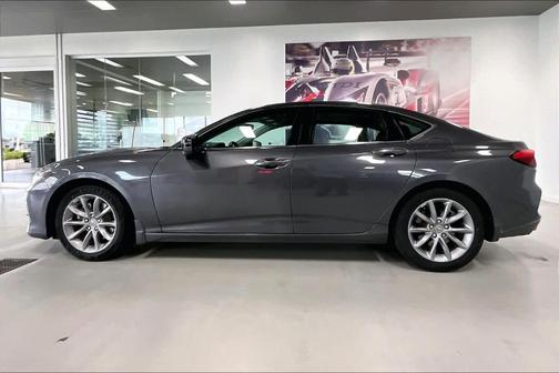 Modern Steel Metallic 2021 Acura TLX Base