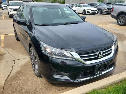 Black 2015 Honda Accord Sport