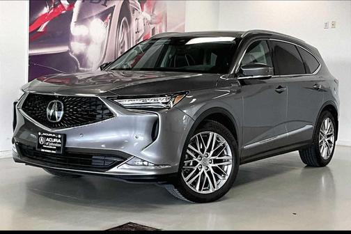 Liquid Carbon Metallic 2022 Acura MDX Advance