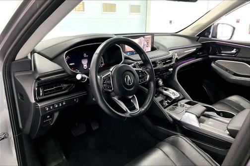 Liquid Carbon Metallic 2022 Acura MDX Advance