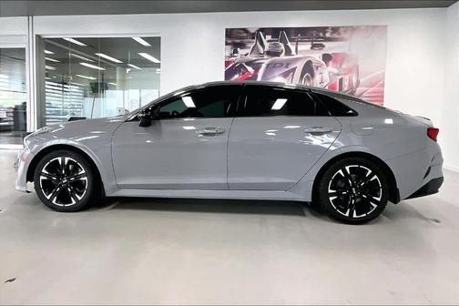 Wolf Gray 2021 Kia K5 GT-Line
