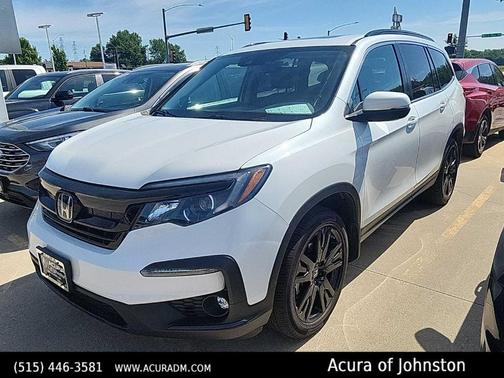 Platinum White Pearl 2021 Honda Pilot Special Edition