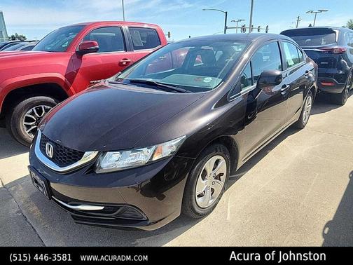 Brown 2013 Honda Civic LX