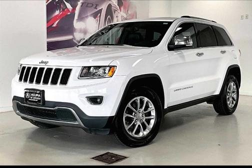 Bright White Clearcoat 2015 Jeep Grand Cherokee Limited