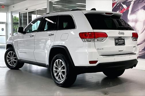 Bright White Clearcoat 2015 Jeep Grand Cherokee Limited