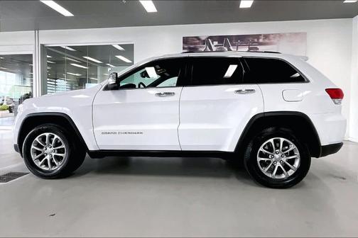 Bright White Clearcoat 2015 Jeep Grand Cherokee Limited