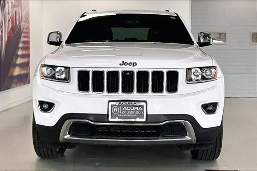 Bright White Clearcoat 2015 Jeep Grand Cherokee Limited