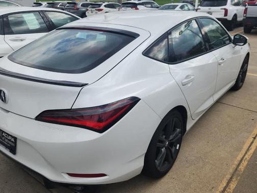 Platinum White Pearl 2024 Acura Integra w/A-Spec Package