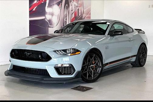 Fighter Jet Gray 2021 Ford Mustang Mach 1