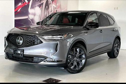 Liquid Carbon Metallic 2024 Acura MDX A-Spec
