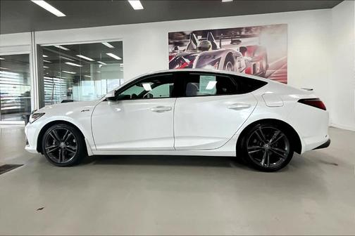 Platinum White Pearl 2023 Acura Integra w/A-Spec Package