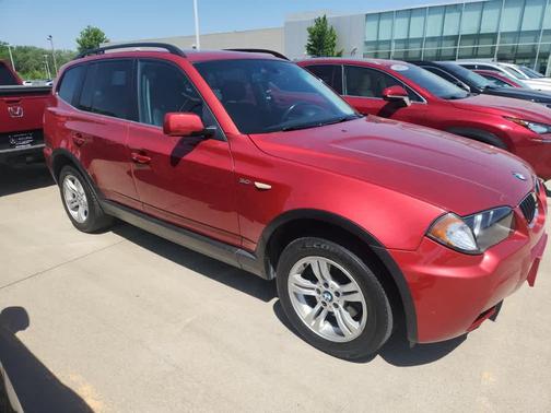 Red 2006 BMW X3 3.0i