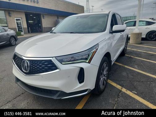 Platinum White Pearl 2022 Acura RDX Technology Package