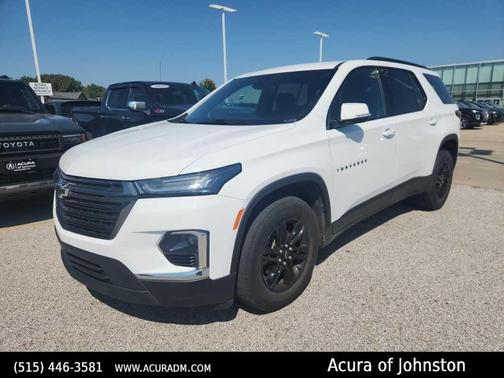 Summit White 2023 Chevrolet Traverse LT Cloth