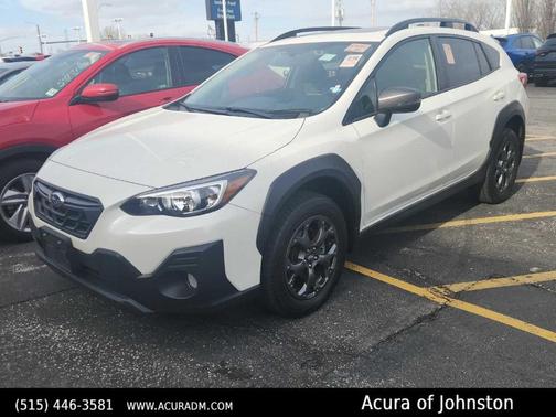 Crystal White Pearl 2023 Subaru Crosstrek Sport