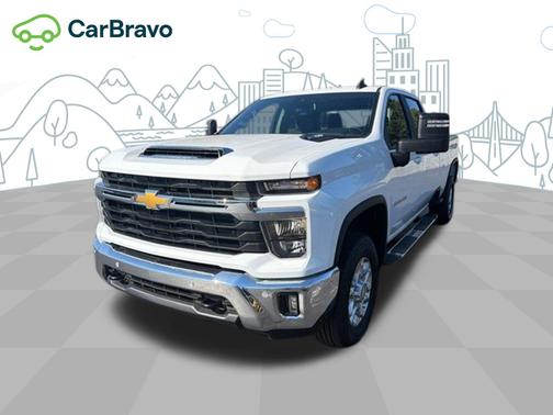 Summit White 2025 Chevrolet Silverado 3500 LT Truck