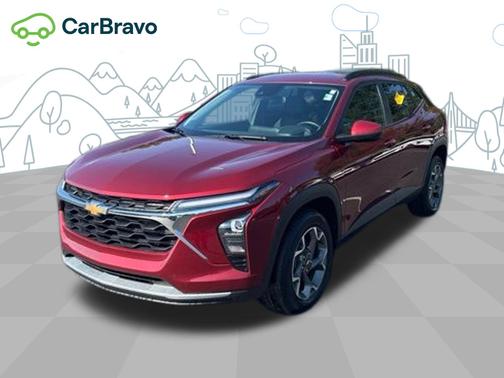 Crimson Metallic 2024 Chevrolet Trax LT