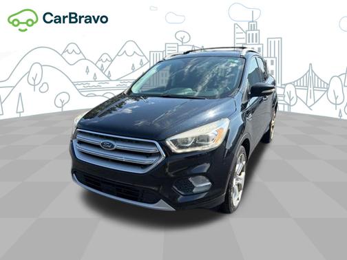 Shadow Black 2018 Ford Escape Titanium SUV