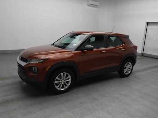 Orange 2021 Chevrolet Trailblazer LS
