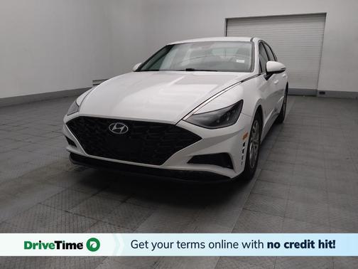 Quartz White 2021 Hyundai SONATA SEL