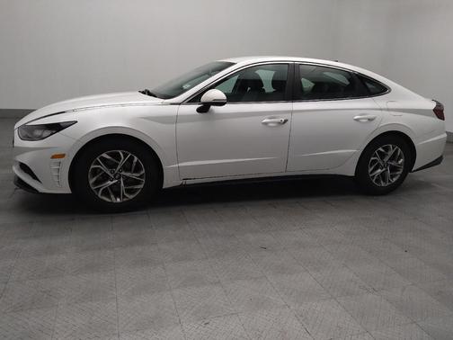 Quartz White 2021 Hyundai SONATA SEL