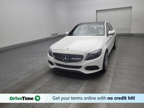 White 2018 Mercedes-Benz C-Class