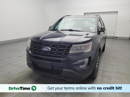 Gray 2017 Ford Explorer sport